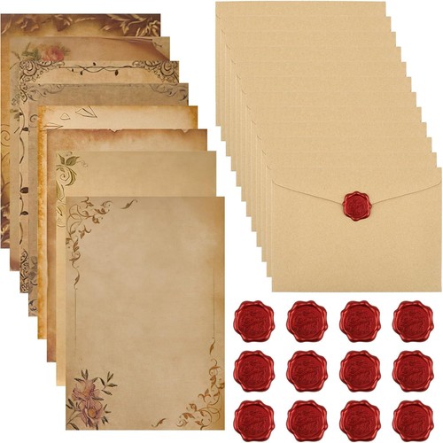 Vintage brief papier - vintage, mit