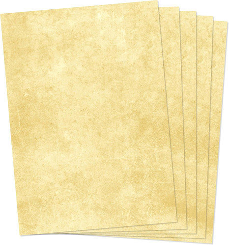 Blatt briefpapier - 25,