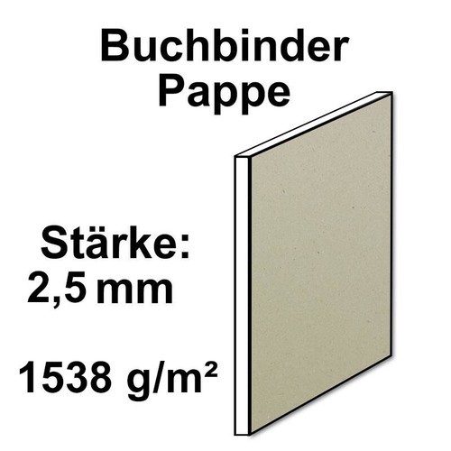 Buchbinderpappe stärke 2 - buchbinderpappe,