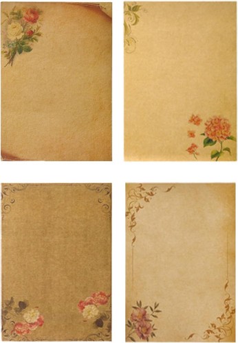 Briefpapier set vintage - set, 16