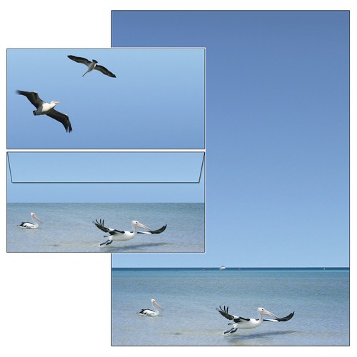 Pelikane set motivpapier - set,