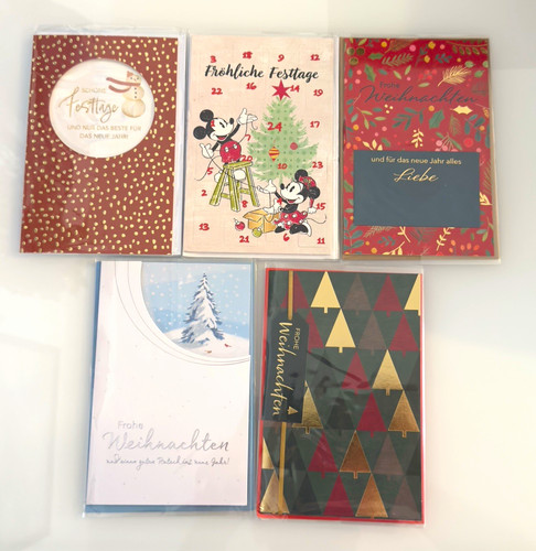 Hallmark briefkarten 5er set - hallmark, 5er-set