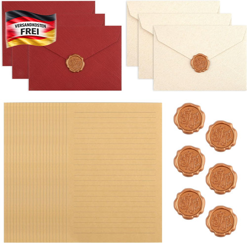 Vintage briefpapier mit - briefpapier,