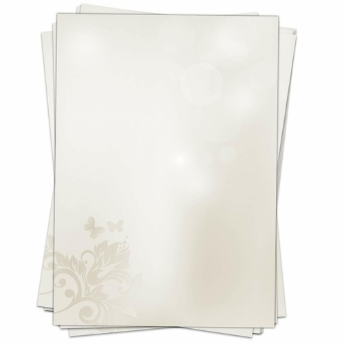Blatt briefpapier a4 - 50,