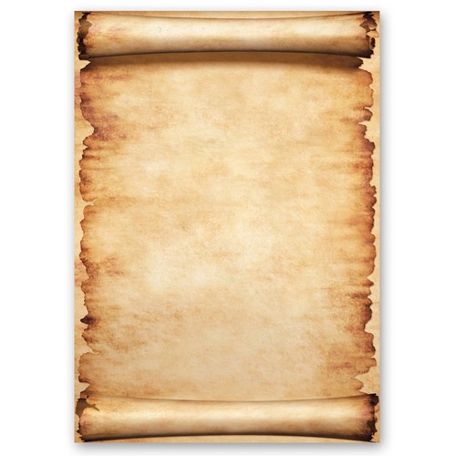 Motiv briefpapier pergament - motiv-briefpapier,