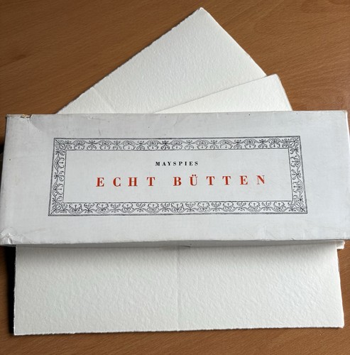 Bütten papierkarten - bütten,