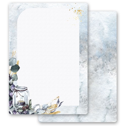 Motiv briefpapier windlicht - motiv-briefpapier,