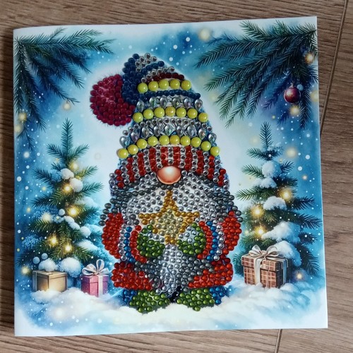 Handgemachte weihnachtskarte - handgemachte,