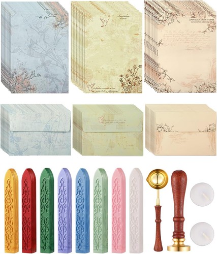 Vintage briefpapier set - briefpapier,