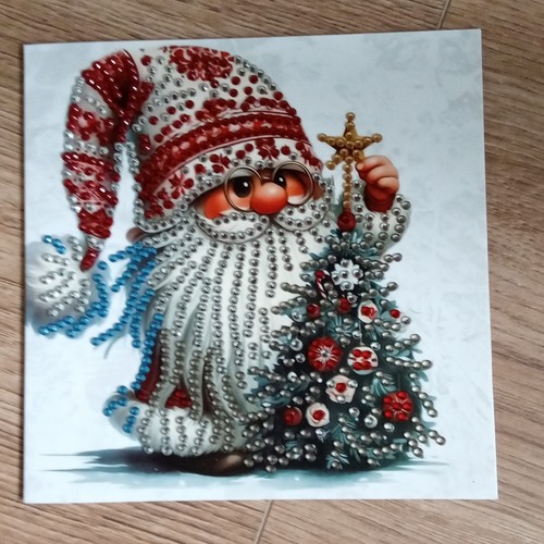 Handgemachte weihnachtskarte - handgemachte,