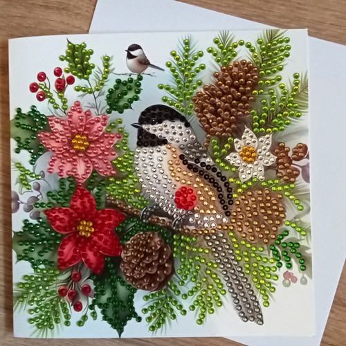 Handgemachte weihnachtskarte - handgemachte,