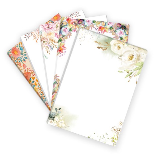Blatt briefpapier a4 - briefpapier,
