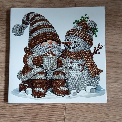 Handgemachte weihnachtskarte - handgemachte,