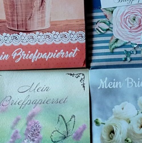 Briefpapier set motivpapier - briefpapier-set,