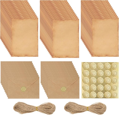 Vintage briefpapier set stk - vintage, 87