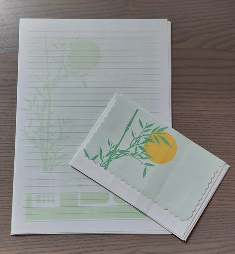Briefpapier mit umschlag - briefpapier,