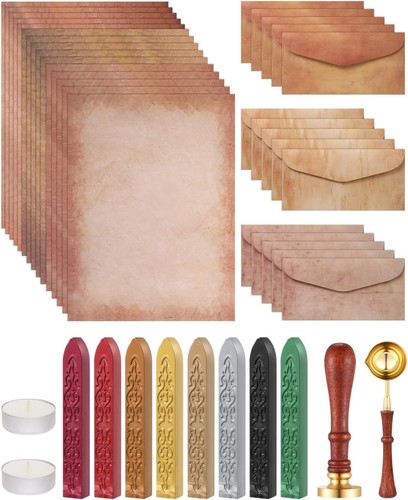 Vintage briefpapier set - vintage,