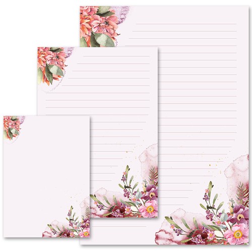 Motiv briefpapier blütenzeit - motiv-briefpapier,