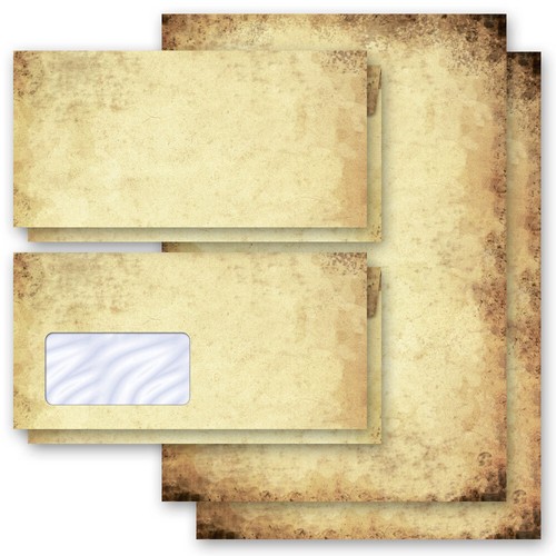 Motiv briefpapier sets altes - motiv-briefpapier-sets,