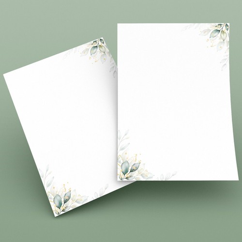 Briefpapier grün - briefpapier, im