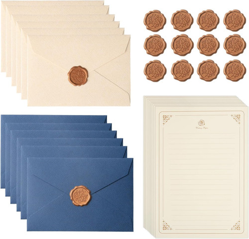 Stück briefpapier vintage - 64,