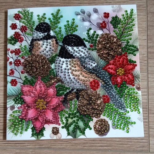 Handgemachte weihnachtskarte - handgemachte,