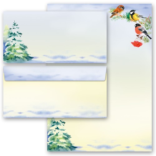 Motiv-Briefpapier-Sets