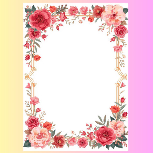 Briefpapier motivpapier blumen - briefpapier-motivpapier,