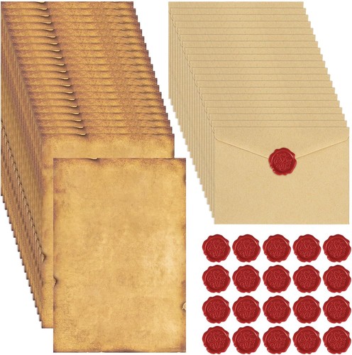 Vintage briefpapier set - briefpapier, 60