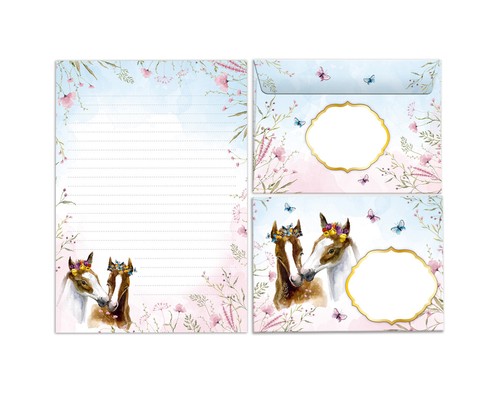 Briefpapier set kinder - briefpapier-set,