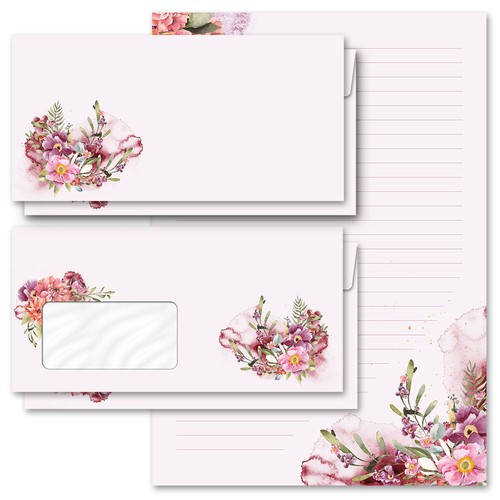 Motiv-Briefpapier-Sets