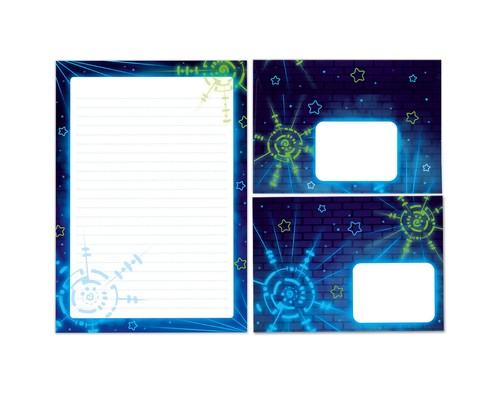 Briefpapier set kinder - briefpapier-set,